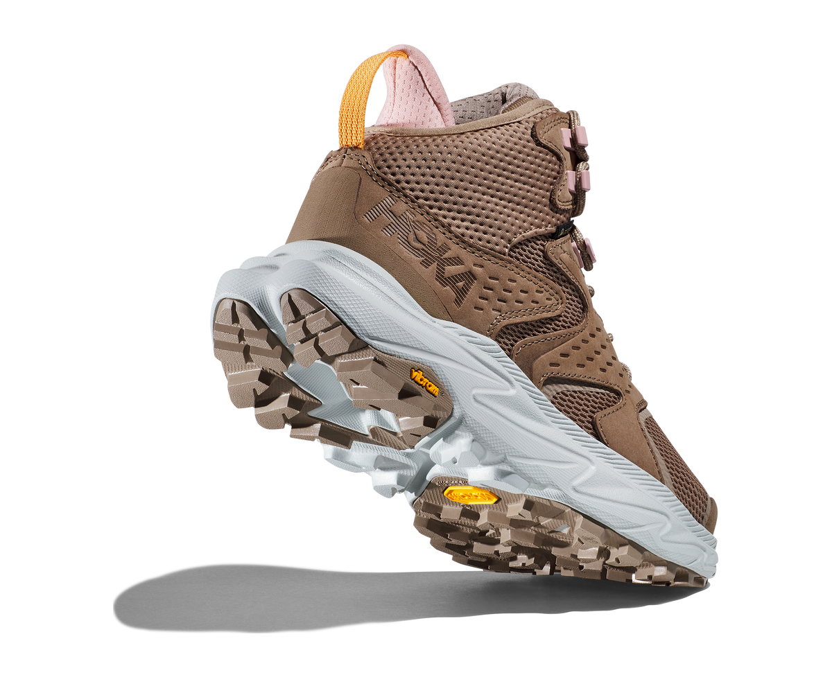 HOKA Women's Anacapa 2 Mid GTX Dune/Ice Flow