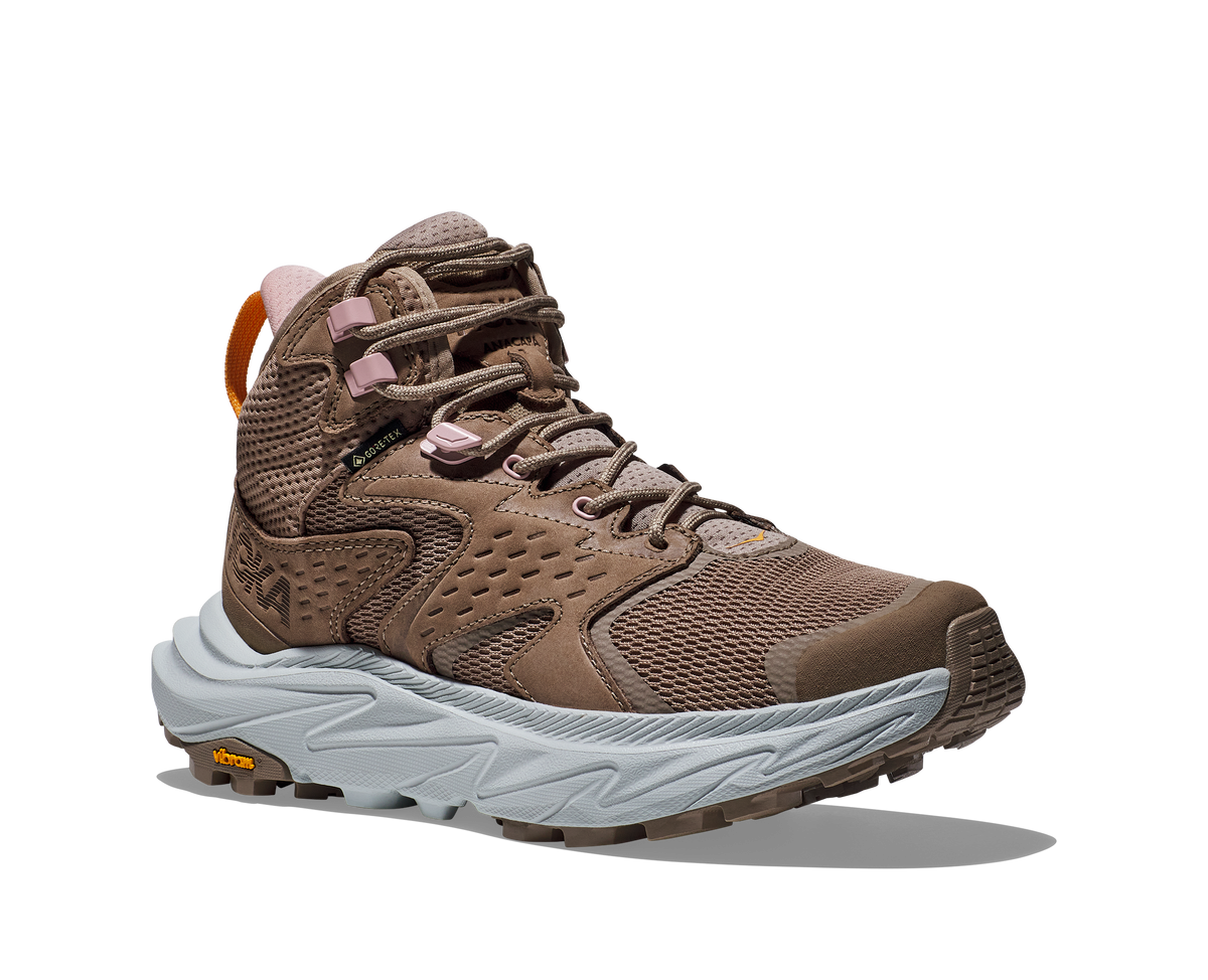 HOKA Women's Anacapa 2 Mid GTX Dune/Ice Flow
