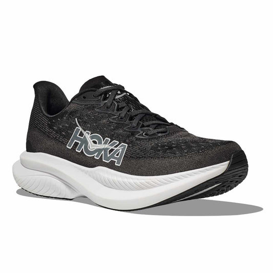 Men's - HOKA Mach 6 - Black/White