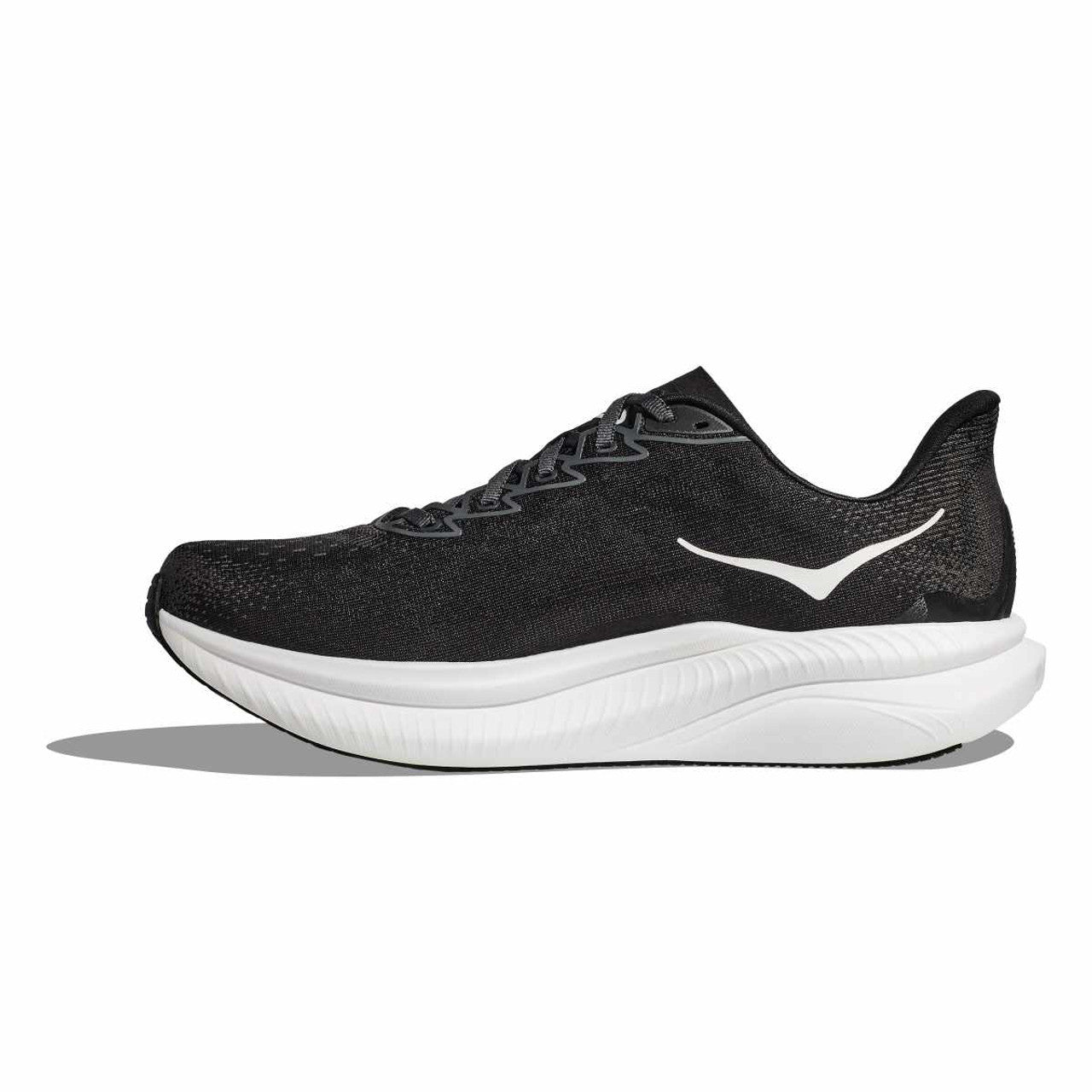 Men's - HOKA Mach 6 - Black/White