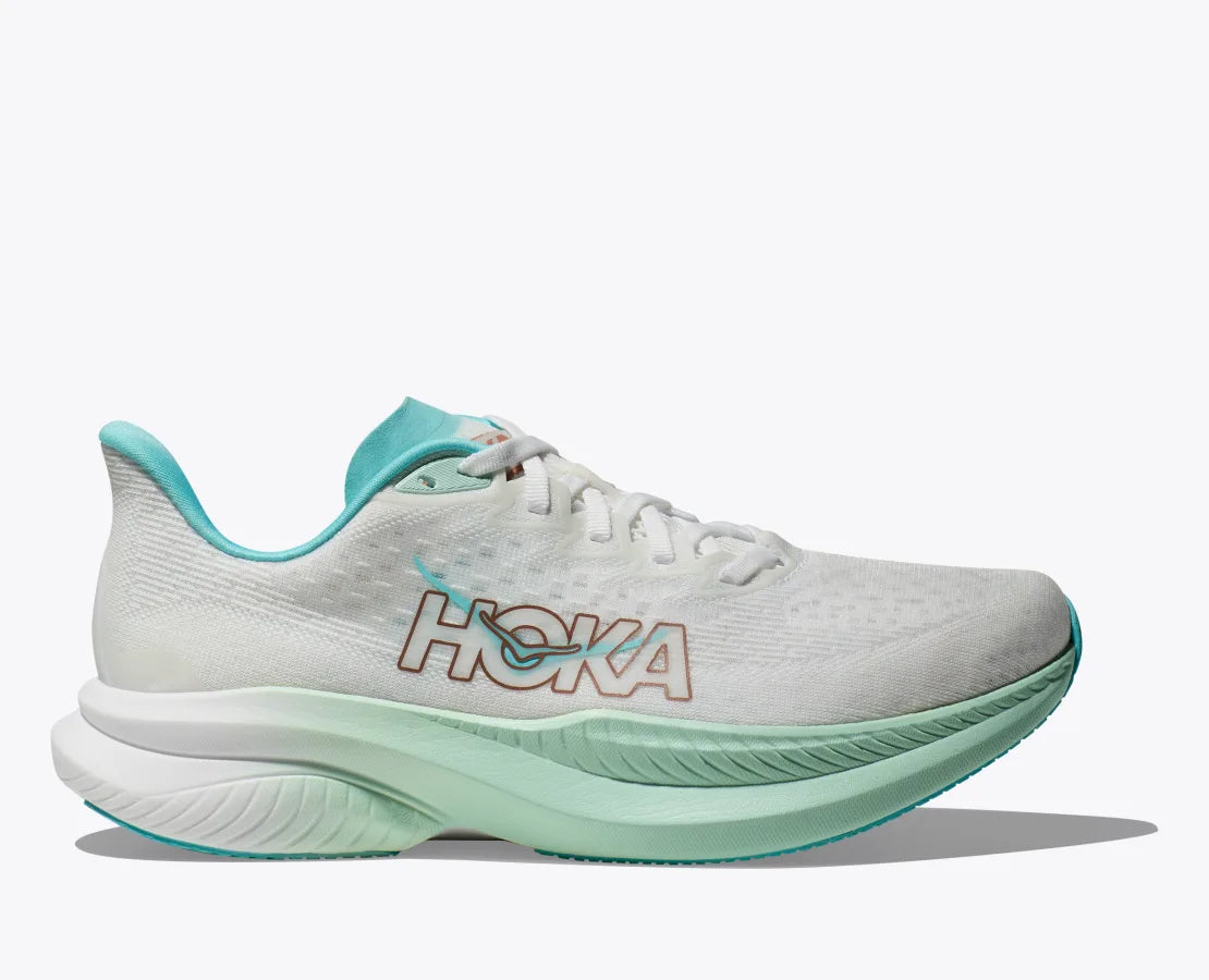 Women's - HOKA Mach 6 - Frost/Starlight Glow