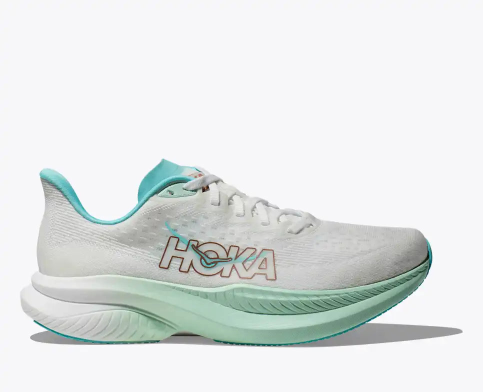 Women's - HOKA Mach 6 - Frost / Rose Gold
