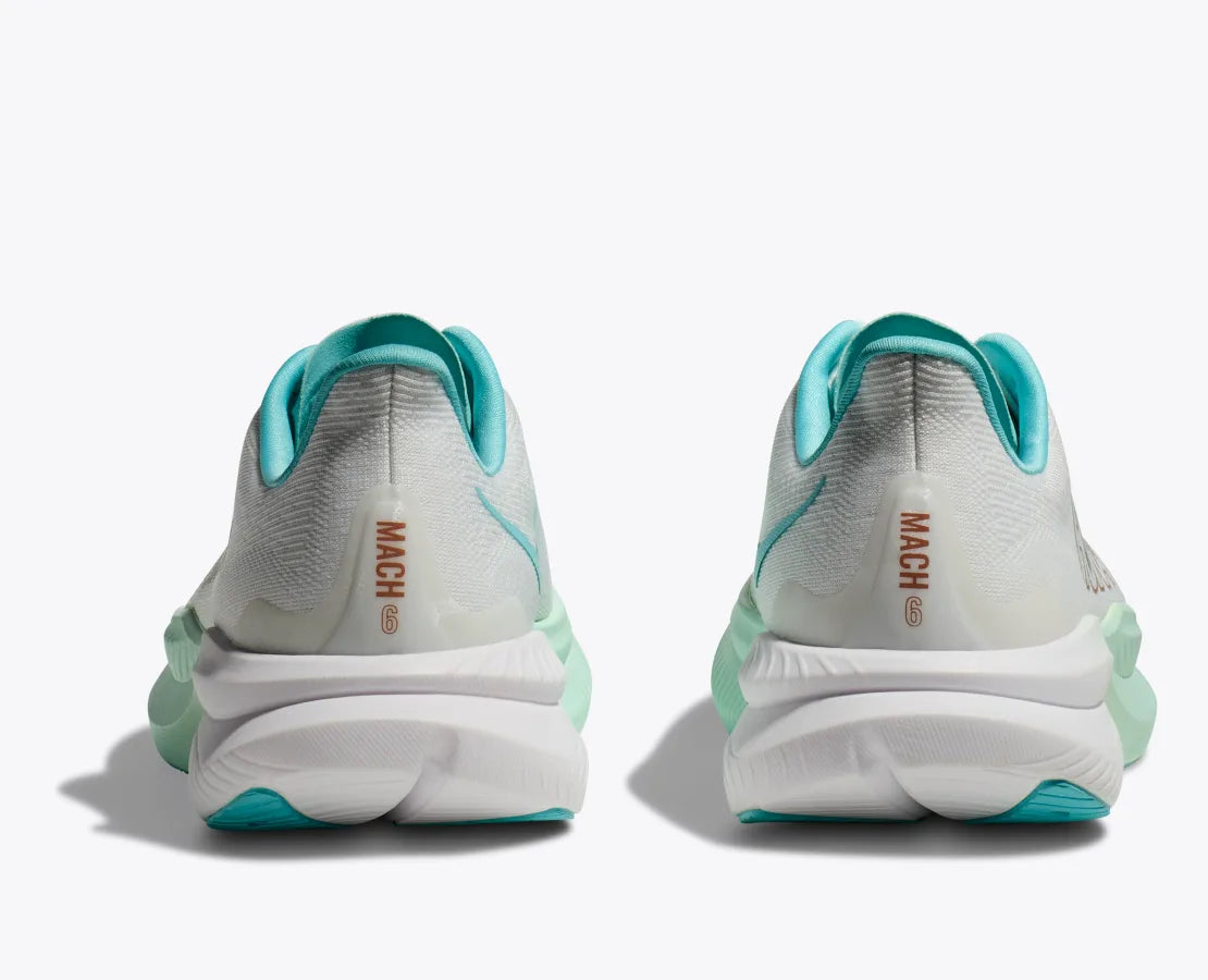 Women's - HOKA Mach 6 - Frost/Starlight Glow