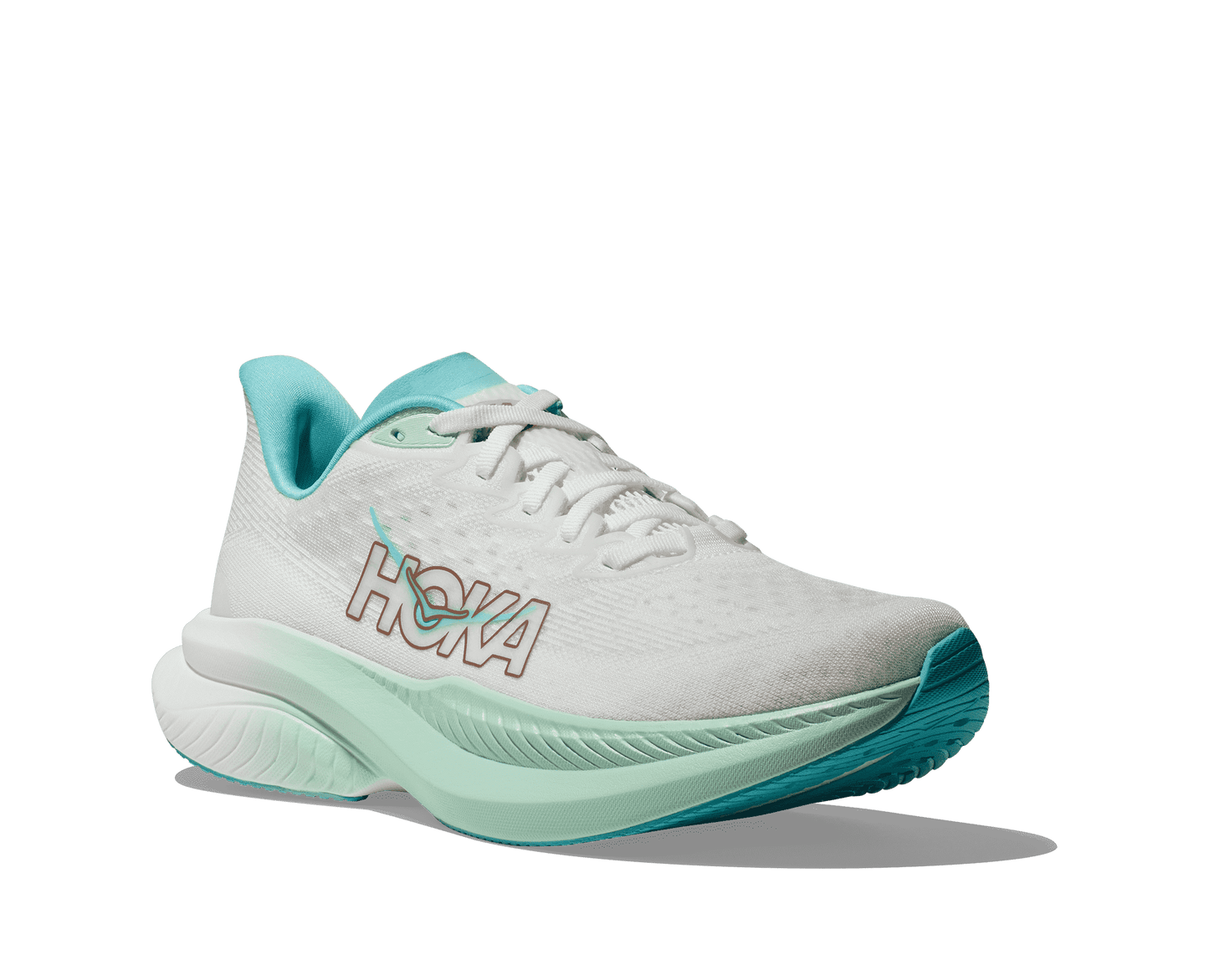 Women's - HOKA Mach 6 - Frost / Rose Gold