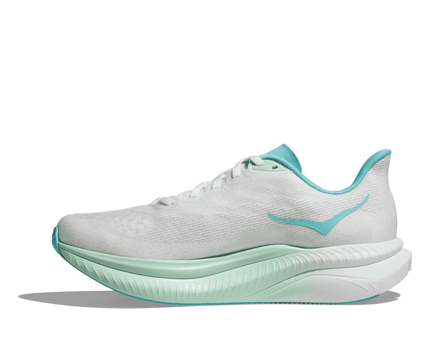 Women's - HOKA Mach 6 - Frost / Rose Gold