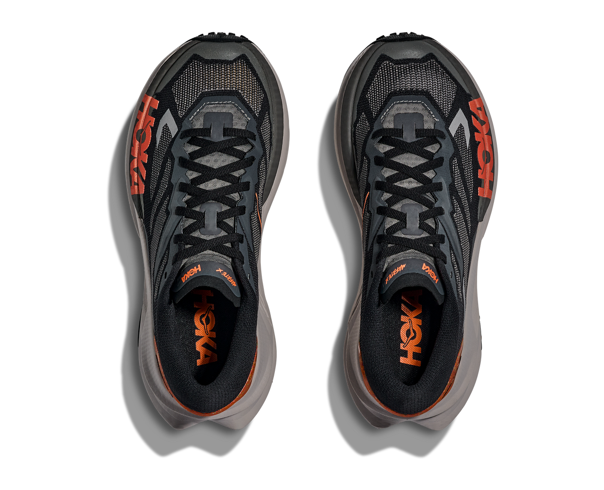 HOKA Women's Mafate X Black/Stucco