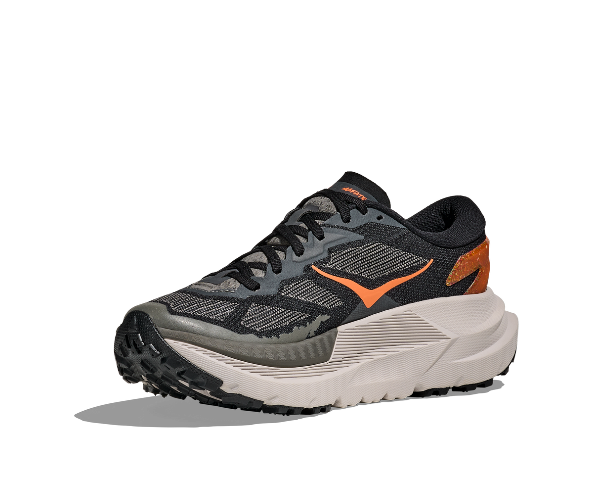 HOKA Women's Mafate X Black/Stucco