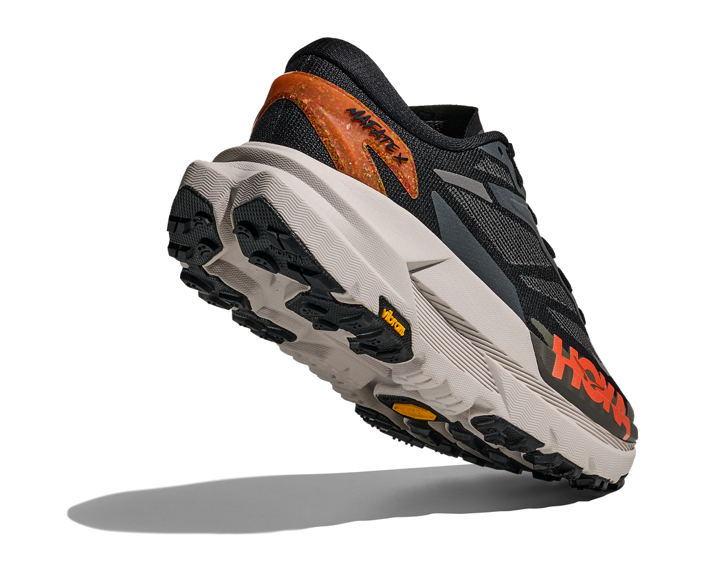 HOKA Women's Mafate X Black/Stucco
