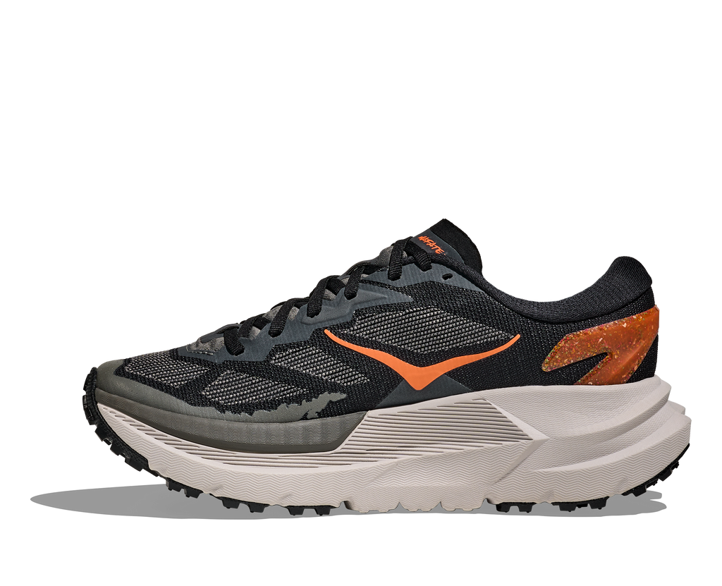 HOKA Women's Mafate X Black/Stucco