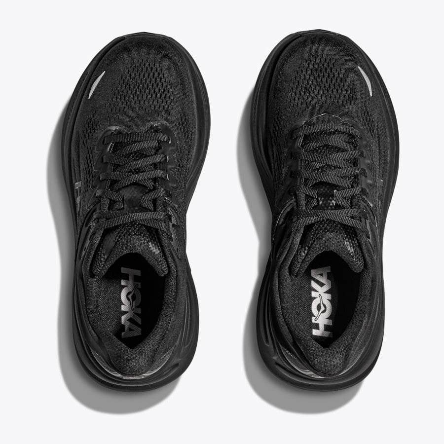 Men's - HOKA Bondi 9 - Black/Black