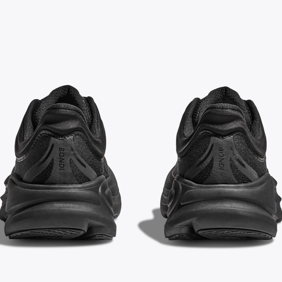 Men's - HOKA Bondi 9 - Black/Black