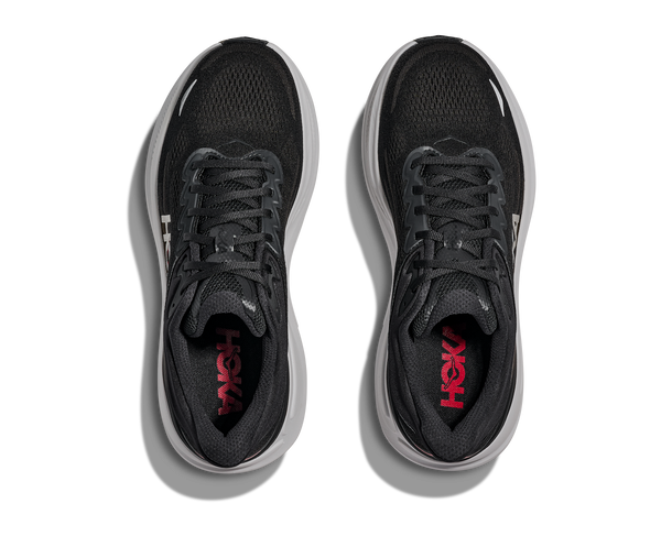 HOKA Men's Bondi 9 Black/Vermillion