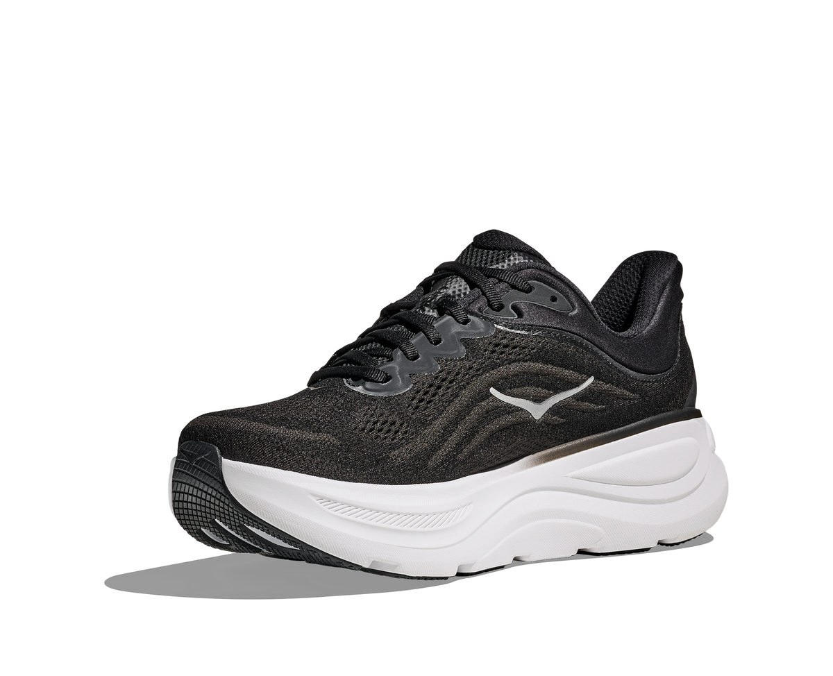 HOKA Men's Bondi 9 Black/Vermillion