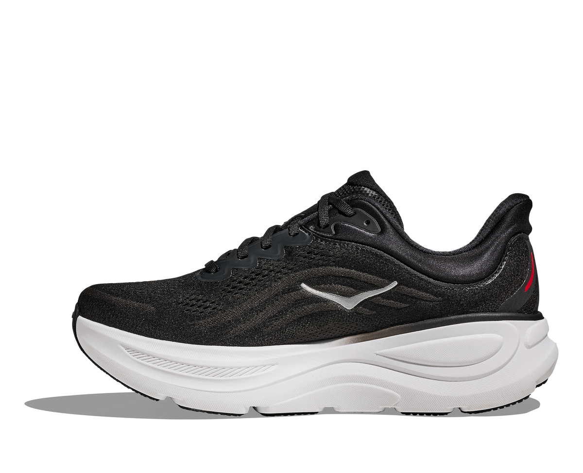 HOKA Men's Bondi 9 Black/Vermillion