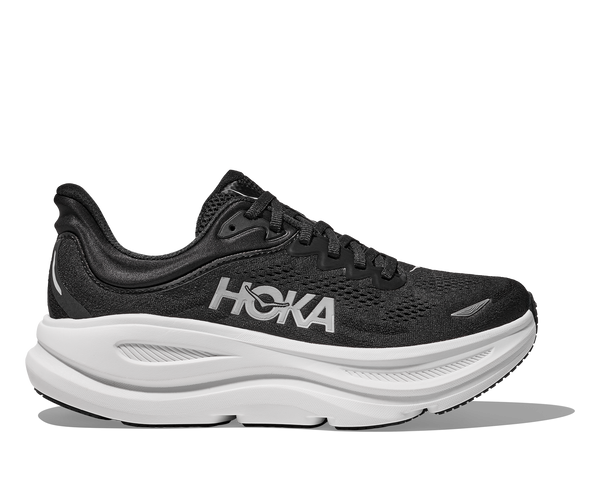 HOKA Men's Bondi 9 Black/White