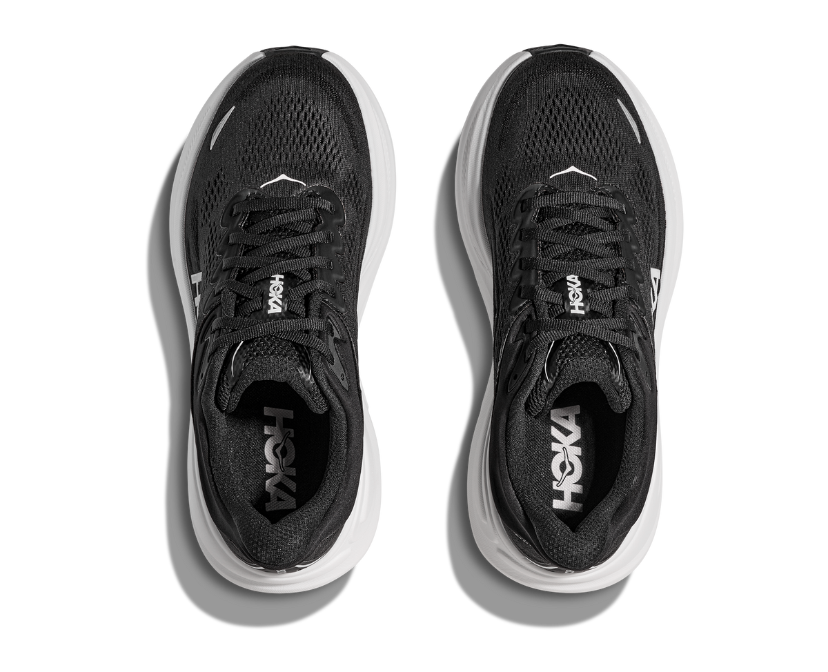 HOKA Men's Bondi 9 Black/White