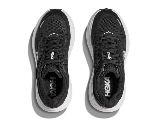 HOKA Men's Bondi 9 Black/White