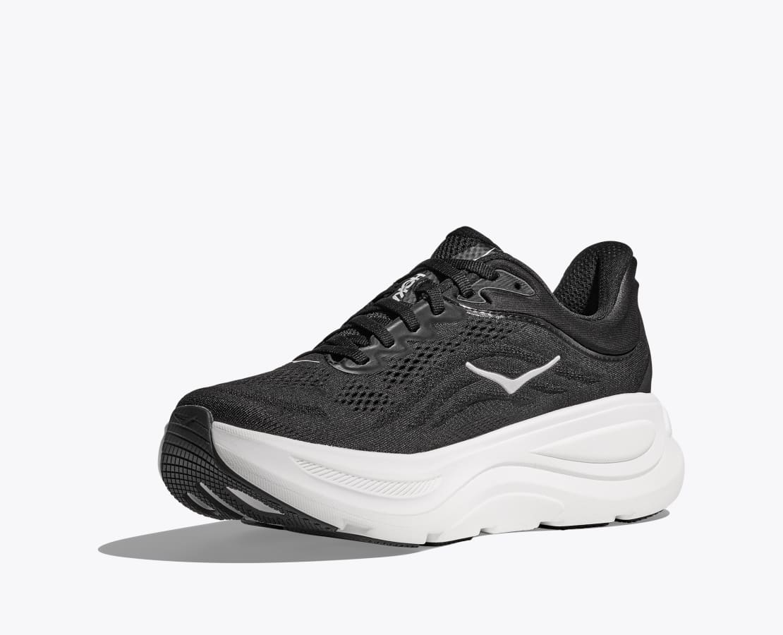 Men's - HOKA Bondi 9 - Black/White
