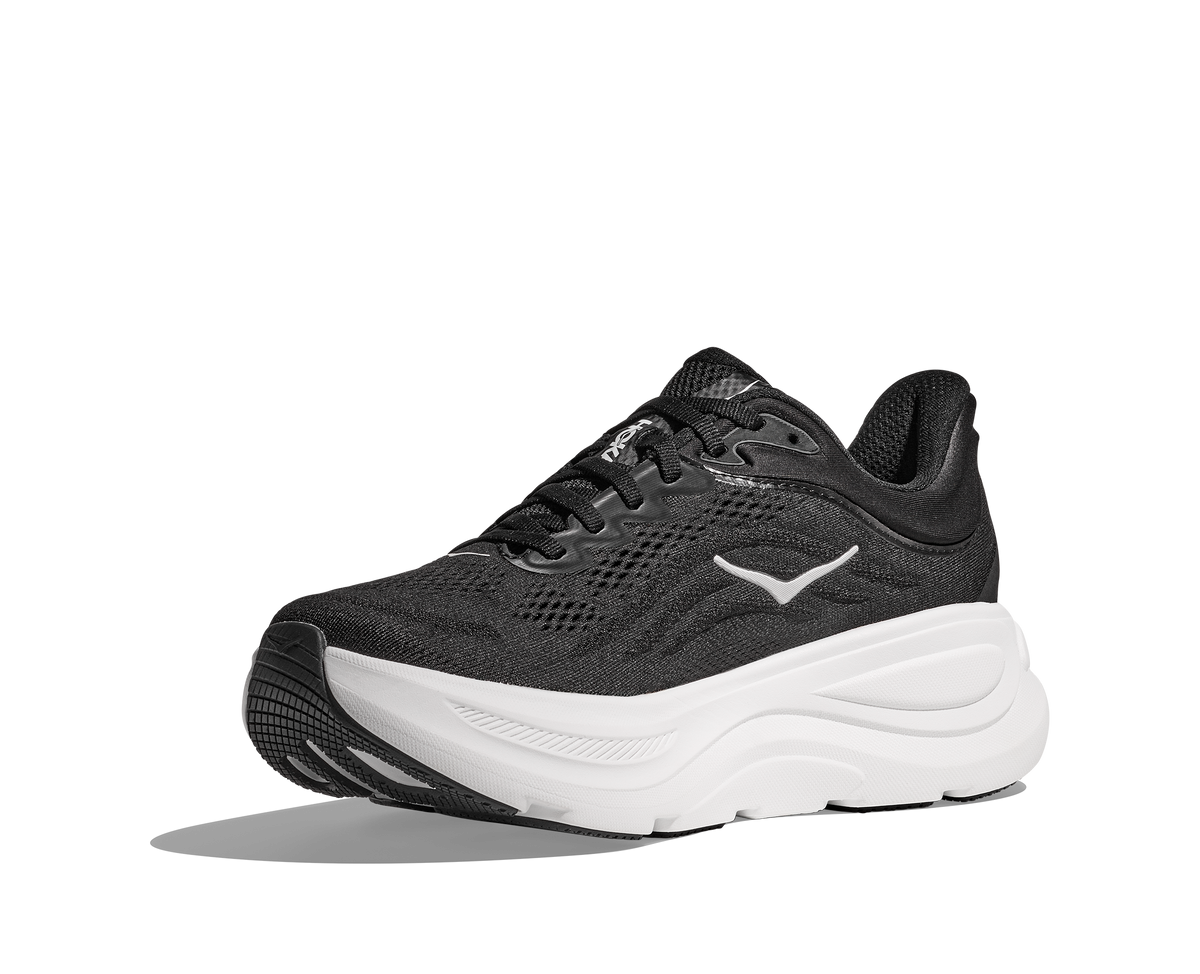 HOKA Men's Bondi 9 Black/White