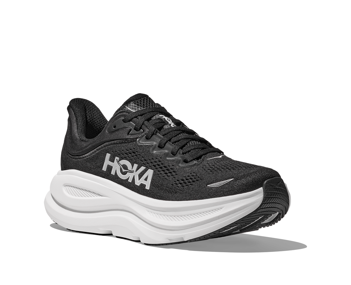 HOKA Men's Bondi 9 Black/White