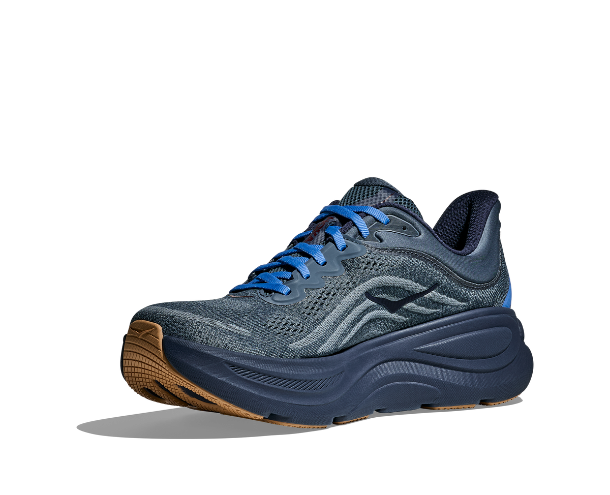 HOKA Men's Bondi 9 Wide Faded Navy/Slate Blue