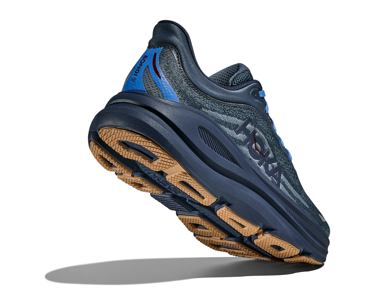 HOKA Men's Bondi 9 Wide Faded Navy/Slate Blue