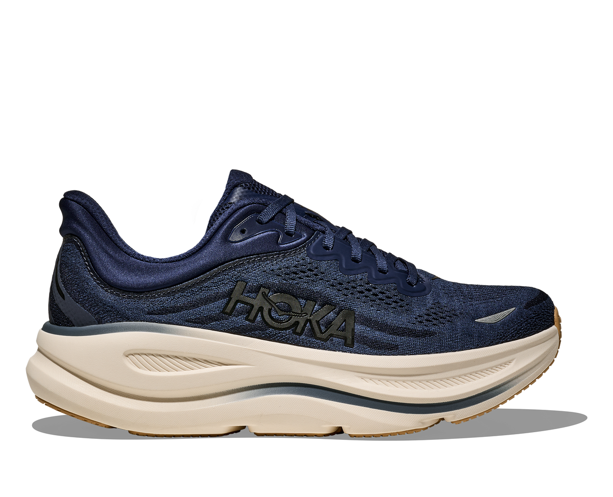 HOKA Men's Bondi 9 Midnight Blue/Varsity Navy