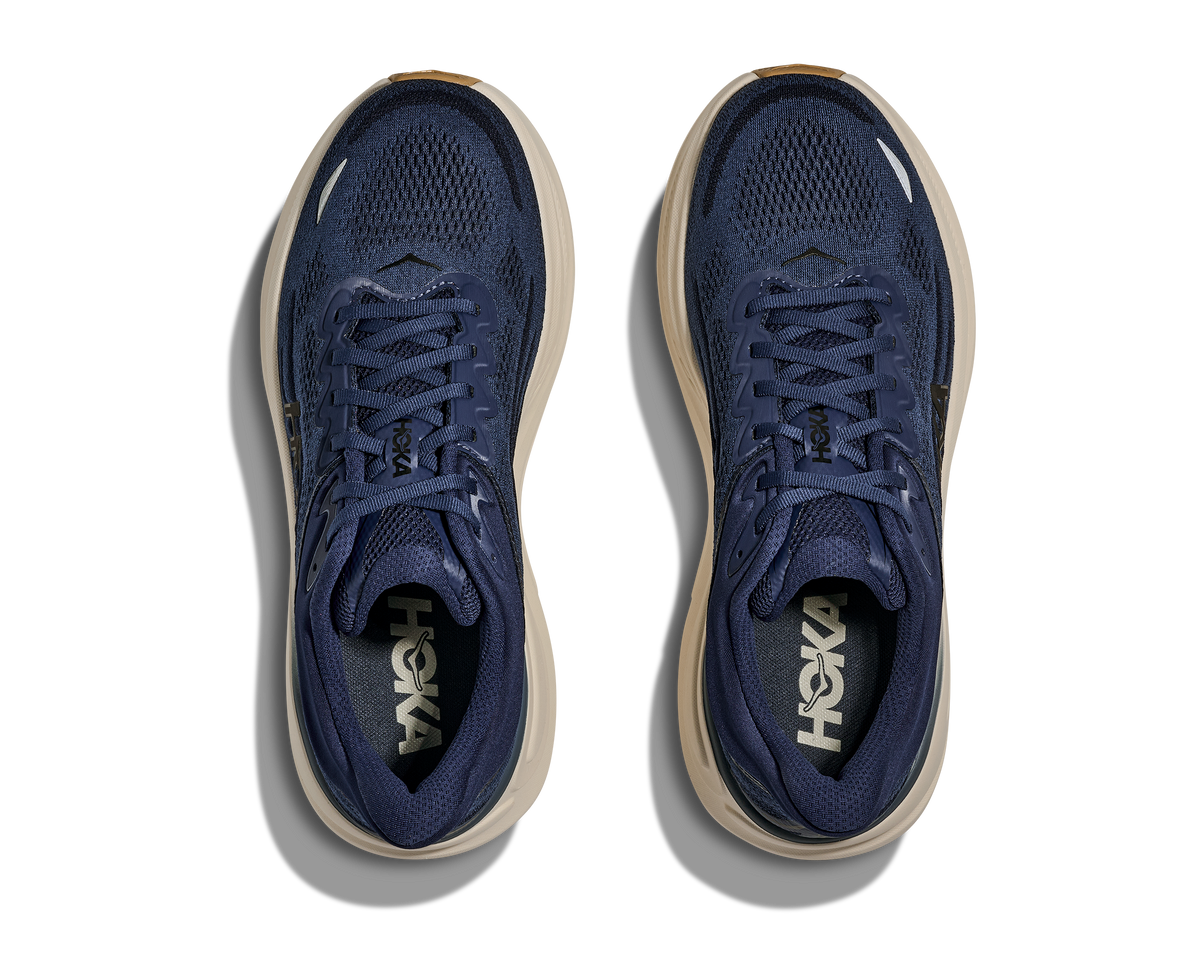 HOKA Men's Bondi 9 Midnight Blue/Varsity Navy