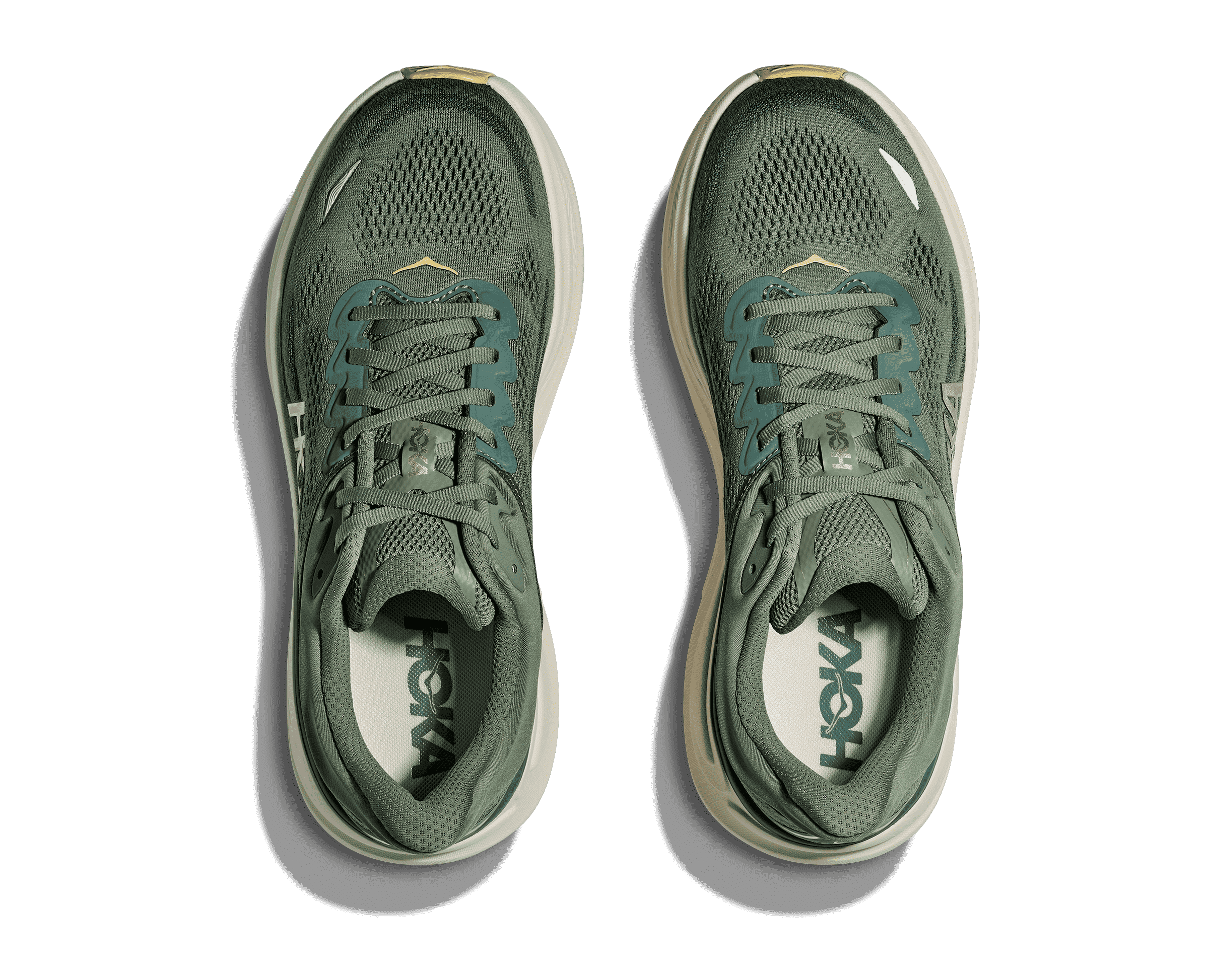 Men's - HOKA Bondi 9 - Succulent / Fern