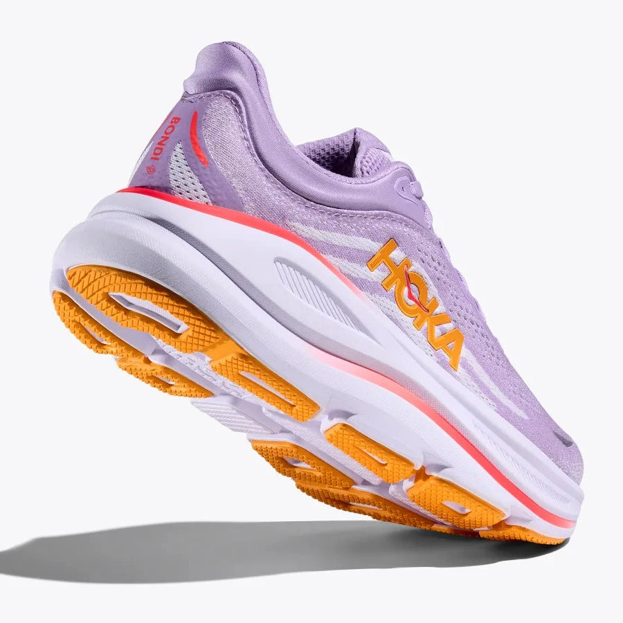 Women's - HOKA Bondi 9 - Aster Flower/Starlight Glow