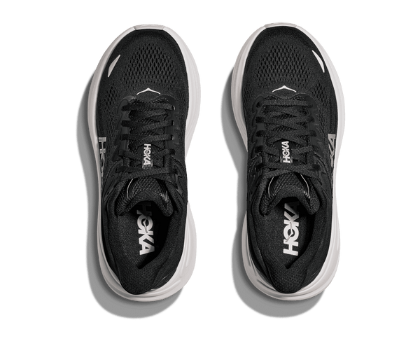 Women's - HOKA Bondi 9 - Black/Rose Gold