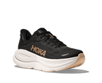 Women's - HOKA Bondi 9 - Black/Rose Gold