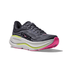 Women's - HOKA Bondi 9 - CHARCOAL GREY / GREY SKIES
