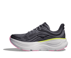 Women's - HOKA Bondi 9 - CHARCOAL GREY / GREY SKIES