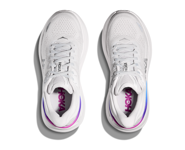 Women's - HOKA Bondi 9 - cosmic grey / white
