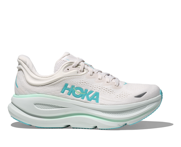 Women's - HOKA Bondi 9 - Frost/Cielo Blue