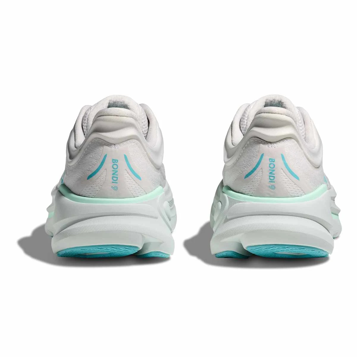 Women's - HOKA Bondi 9 - Frost/Cielo Blue