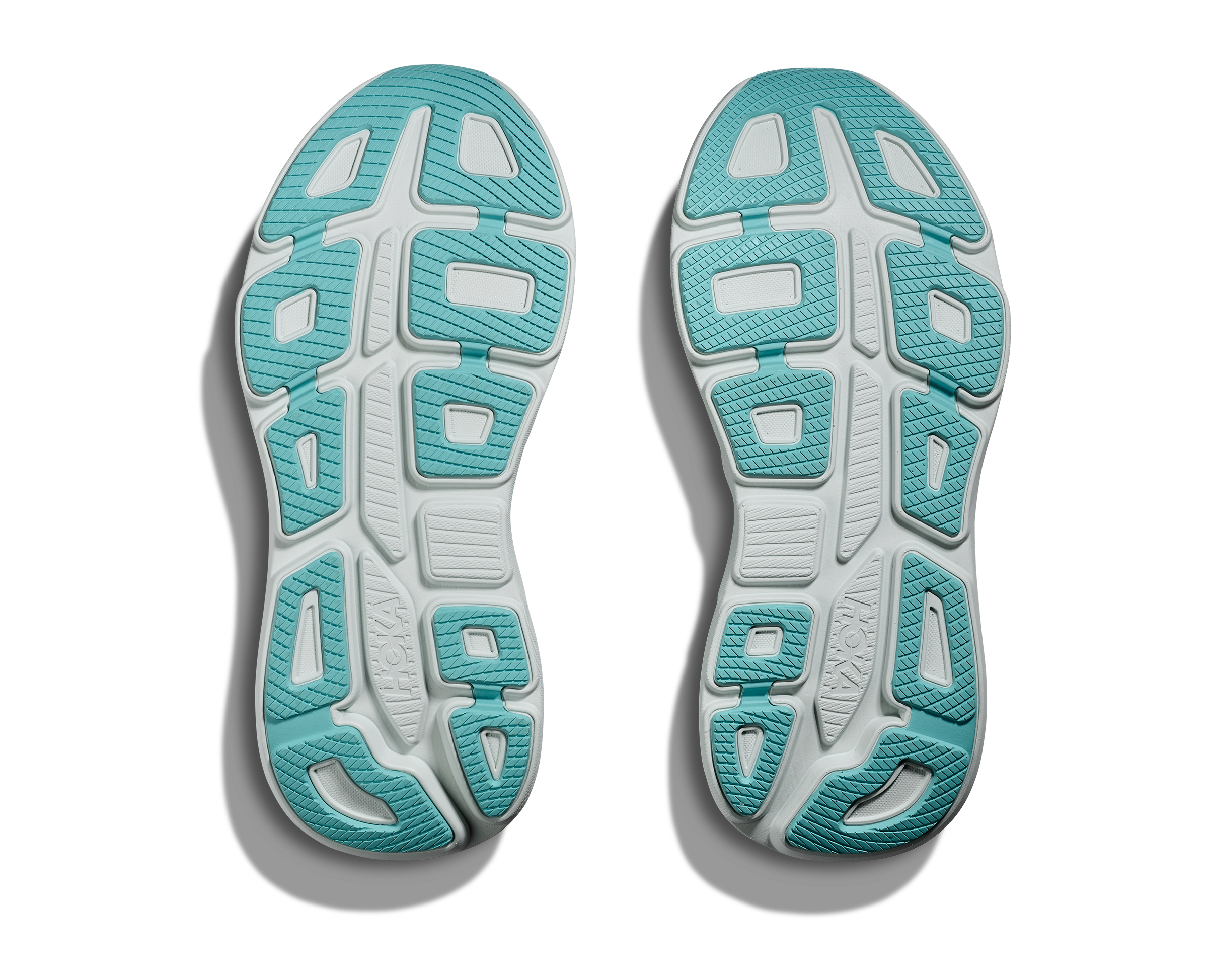 Women's - HOKA Bondi 9 - Frost/Cielo Blue