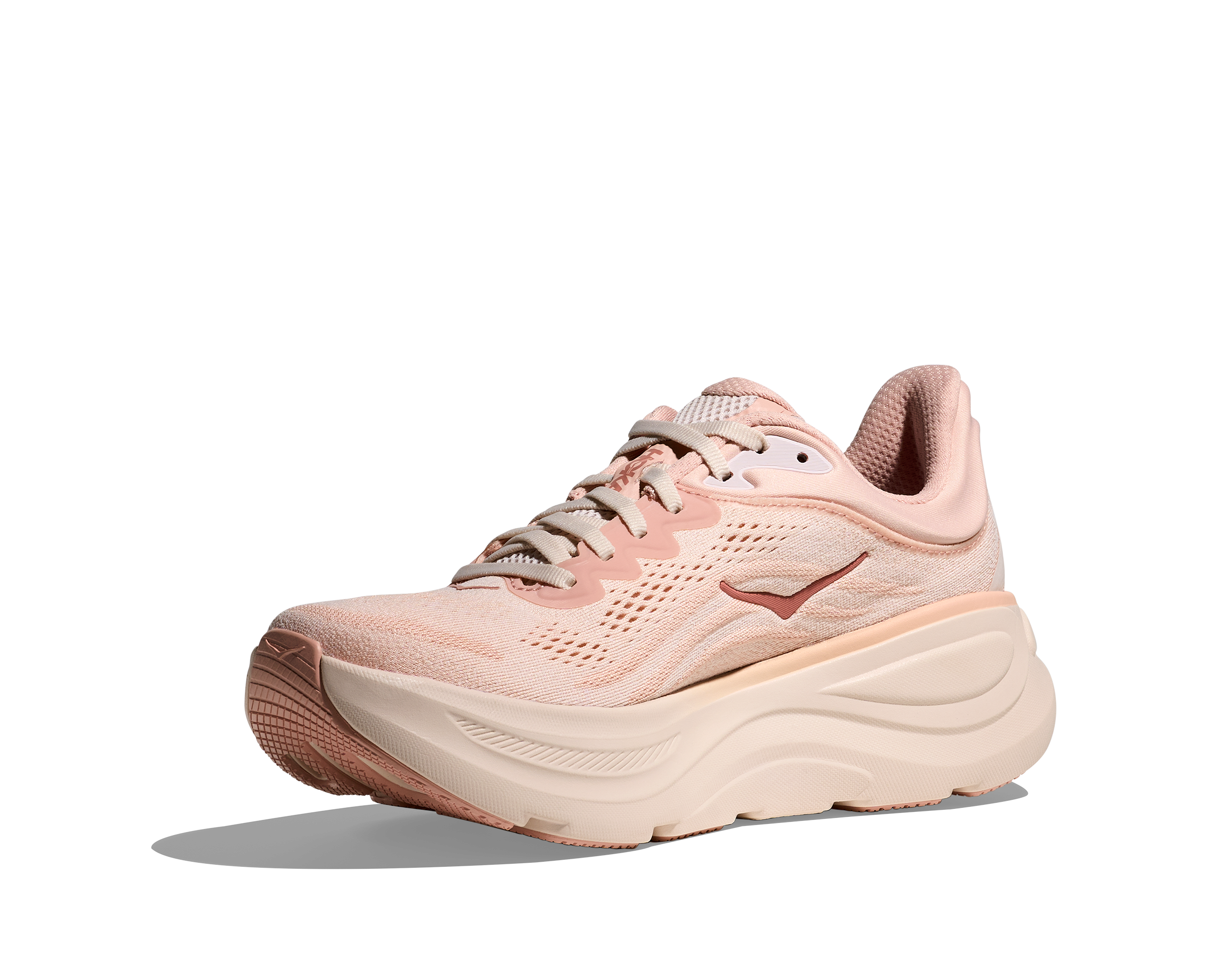 Women's - HOKA Bondi 9 - Rose Latte/Rose Cream