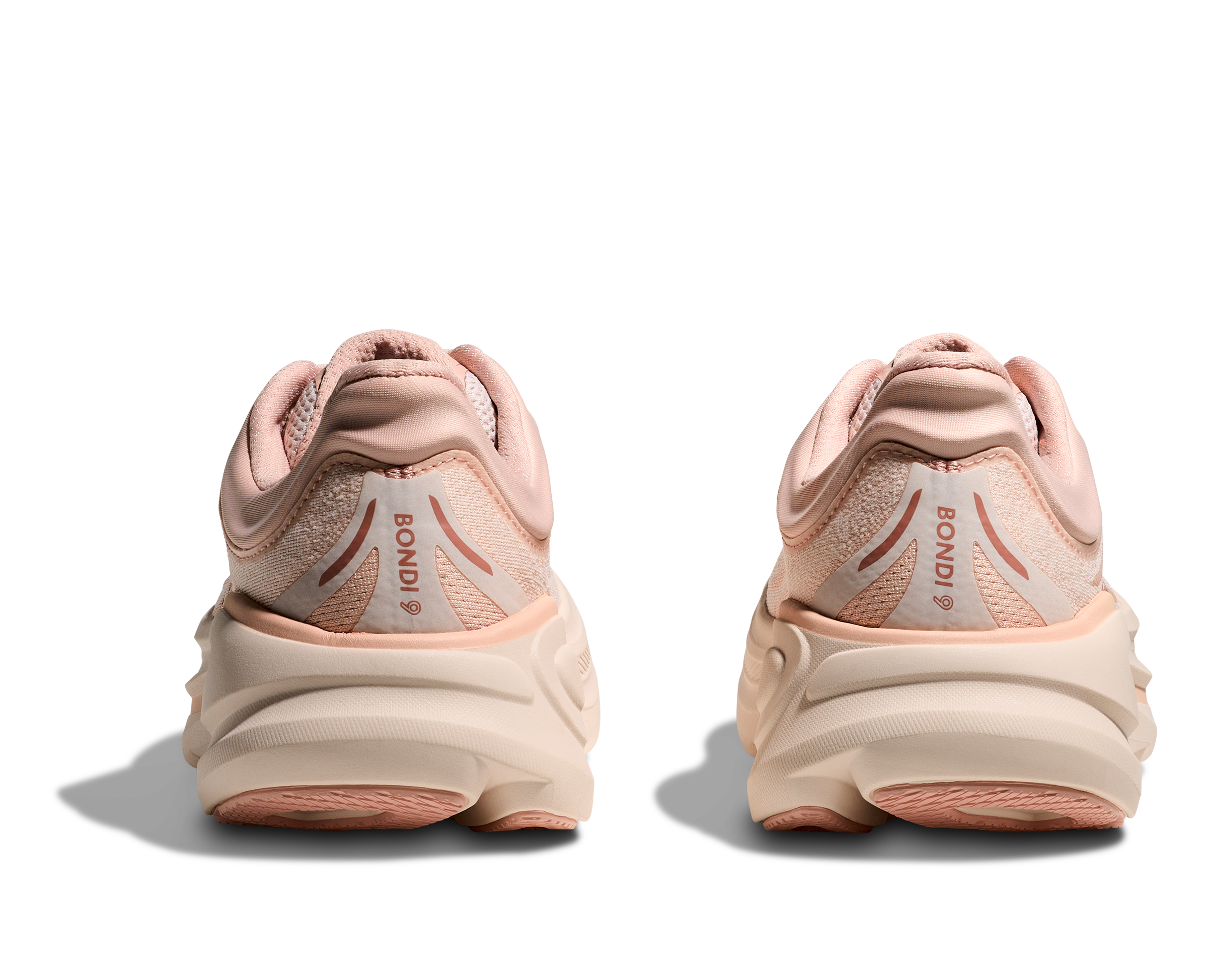 Women's - HOKA Bondi 9 - Rose Latte/Rose Cream