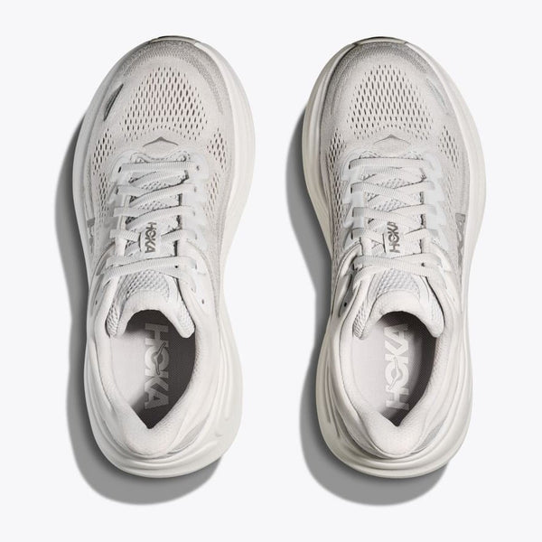 Women's - HOKA Bondi 9 - Stardust/Silver