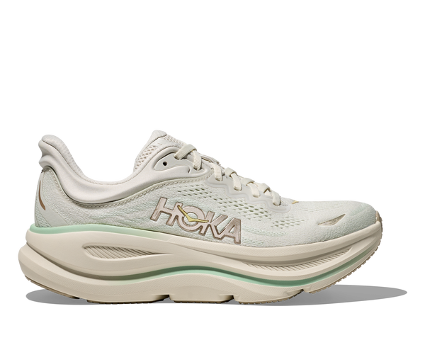 Women's - HOKA Bondi 9 - TRUFFLE SALT / SEA GLASS