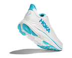 Men's - HOKA Clifton 10 - White/Skyward Blue