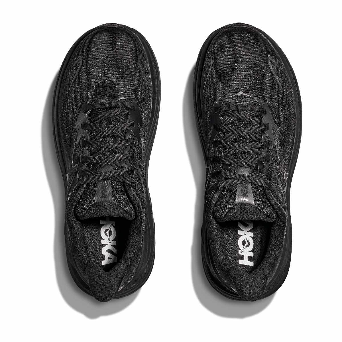 Women's - HOKA Clifton 10 - Black/Black