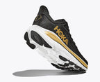 Women's - HOKA Clifton 10 - Black/Gold