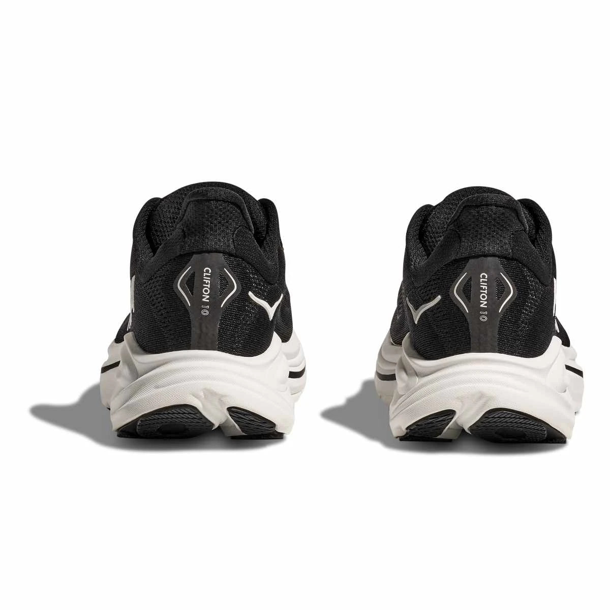 Women's - HOKA Clifton 10 - Black/White