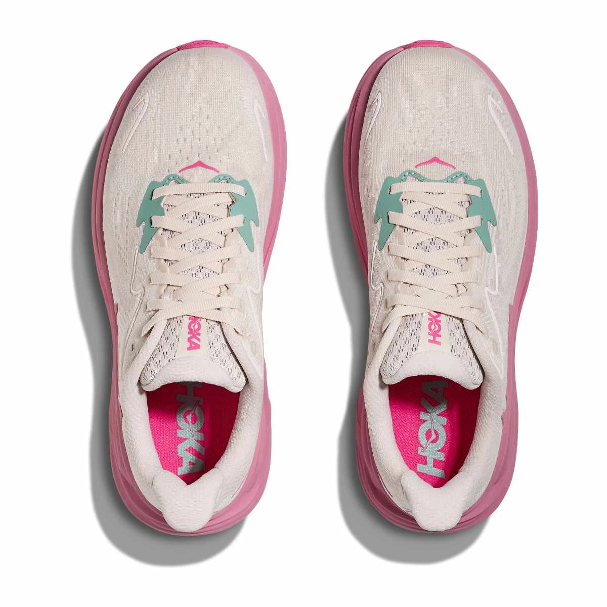 Women's - HOKA Clifton 10 - rose cream / dried rose