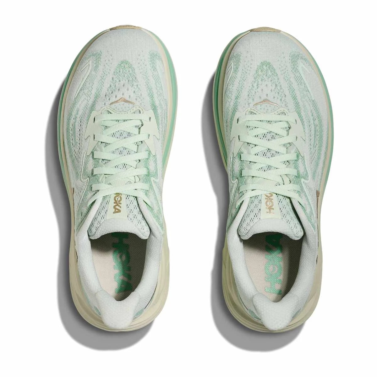 Women's - HOKA Clifton 10 - Sea Glass / Jadeite