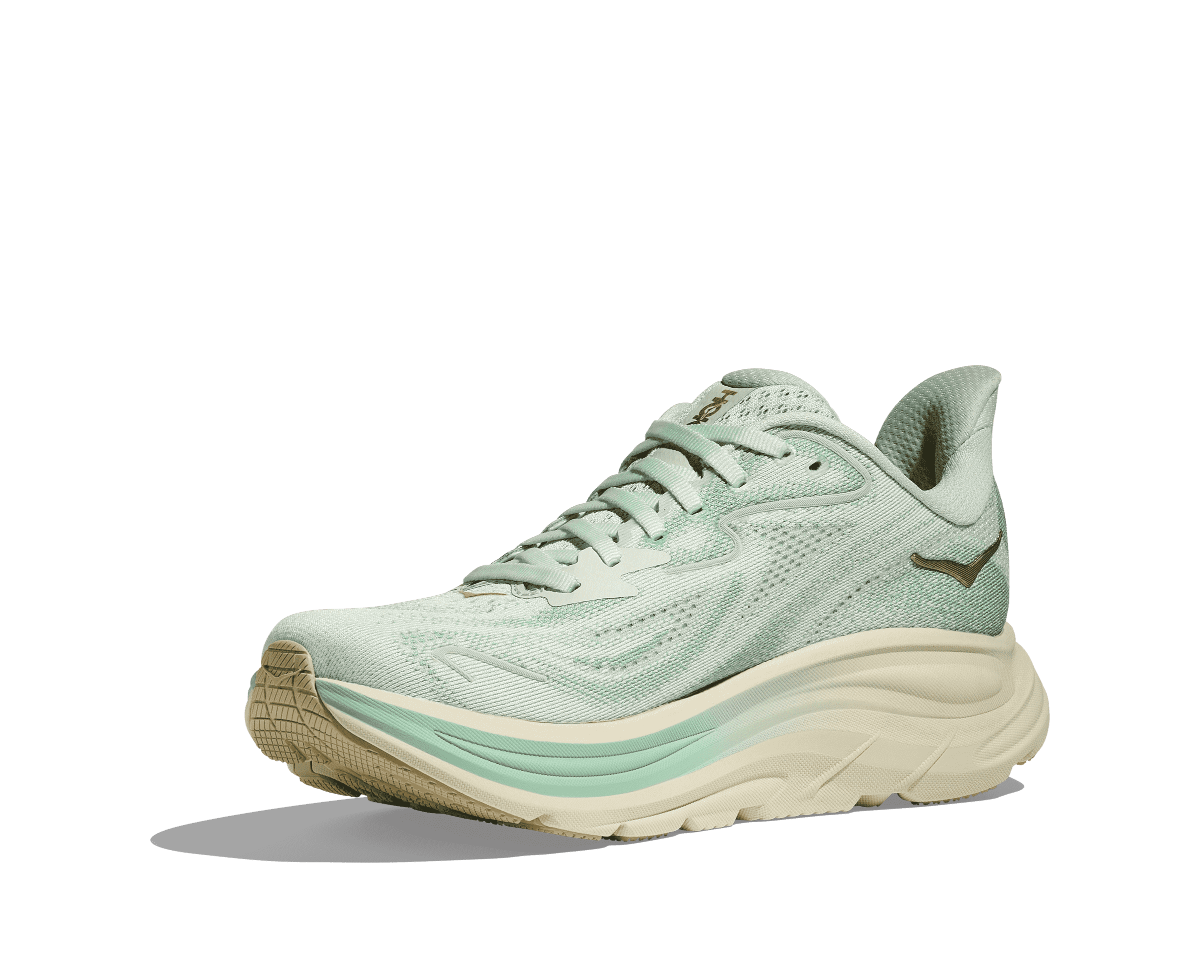 Women's - HOKA Clifton 10 - Sea Glass / Jadeite