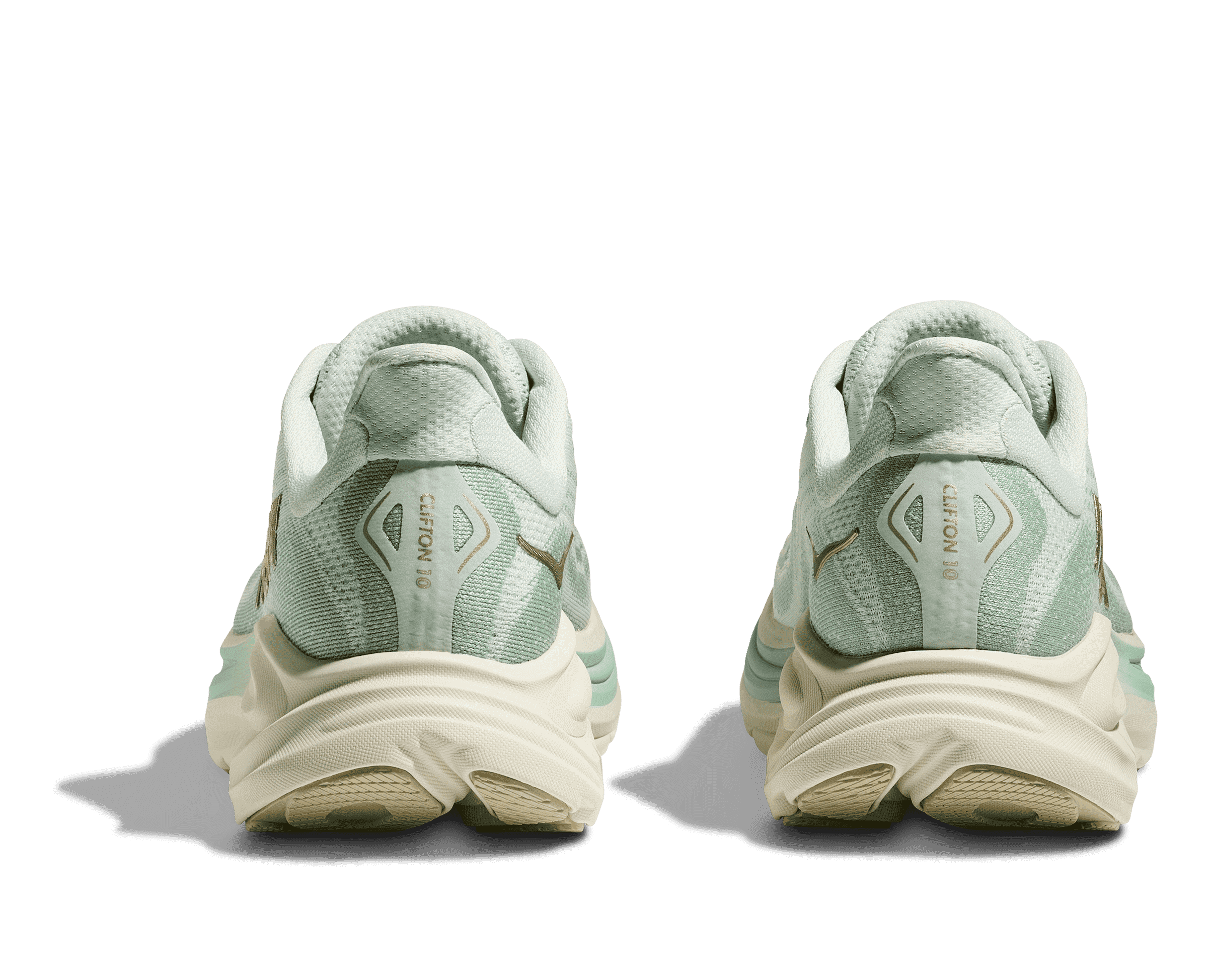 Women's - HOKA Clifton 10 - Sea Glass / Jadeite